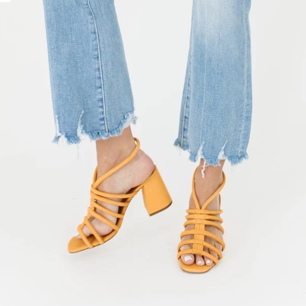 Free People Collette Cinched Heel Sandal